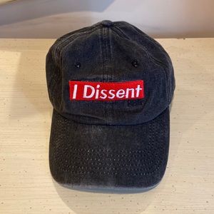 RBG “I Dissent” baseball hat